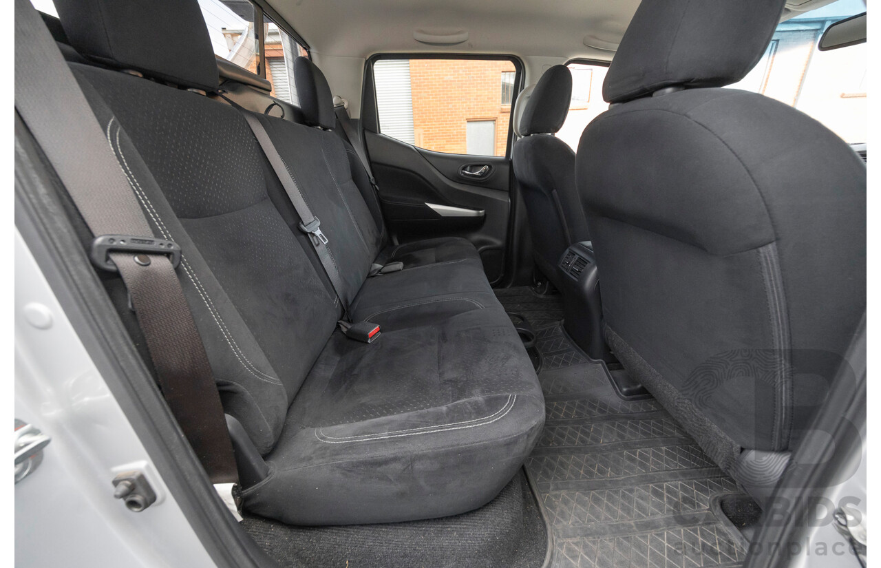 8/2016 Nissan Navara ST (4x4) NP300 D23 Dual Cab Utility Brilliant Silver Metallic Twin Turbo Diesel 2.3L