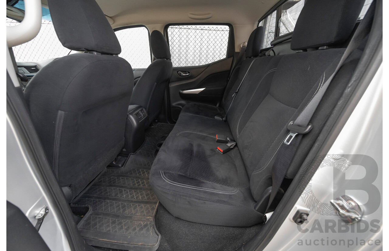 8/2016 Nissan Navara ST (4x4) NP300 D23 Dual Cab Utility Brilliant Silver Metallic Twin Turbo Diesel 2.3L