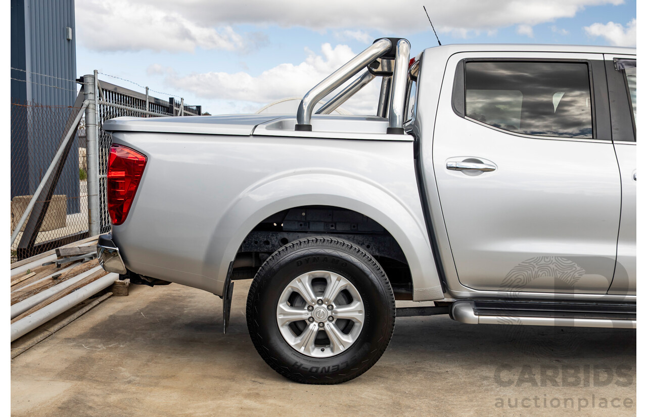 8/2016 Nissan Navara ST (4x4) NP300 D23 Dual Cab Utility Brilliant Silver Metallic Twin Turbo Diesel 2.3L