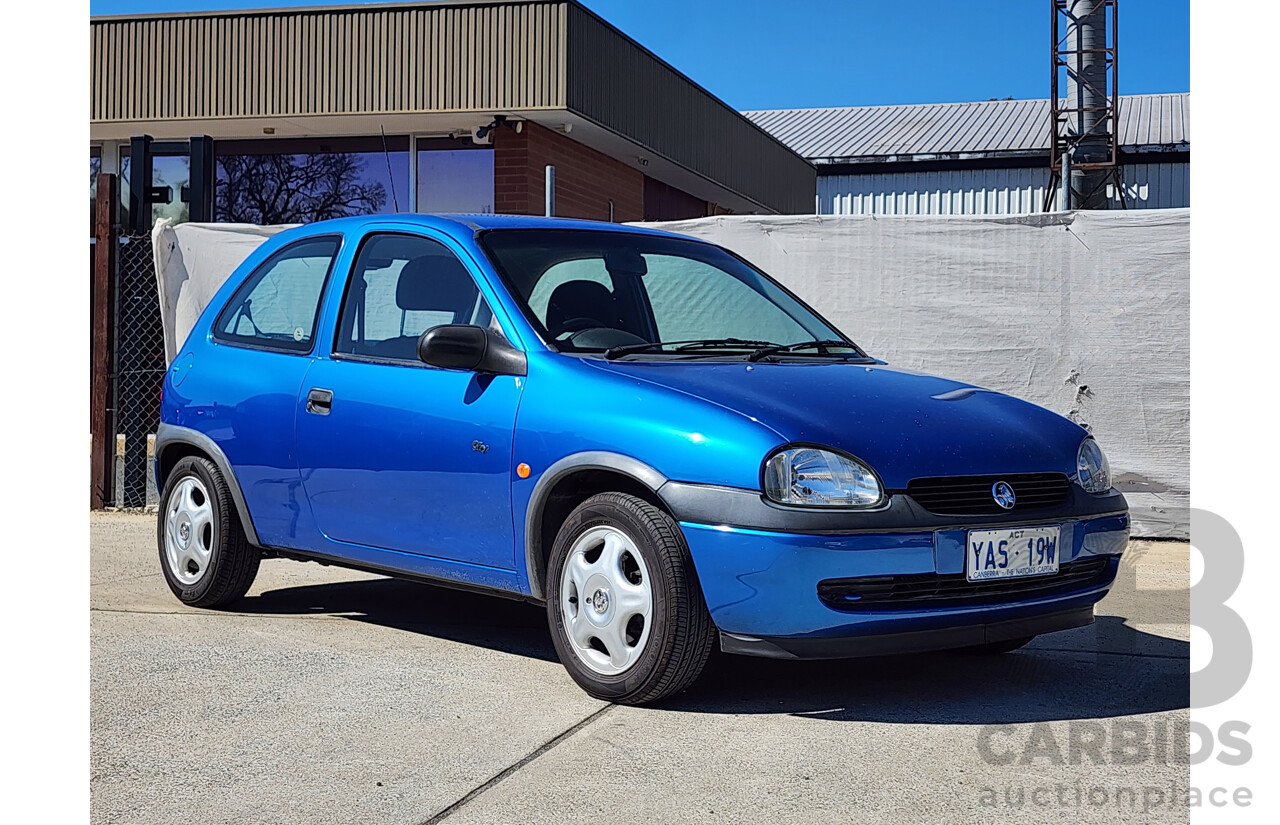 09/1999 Holden Barina Olympic Edition SB 5d Hatchback Blue 1.4L