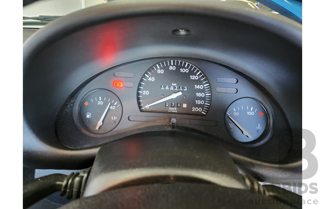 09/1999 Holden Barina Olympic Edition SB 5d Hatchback Blue 1.4L