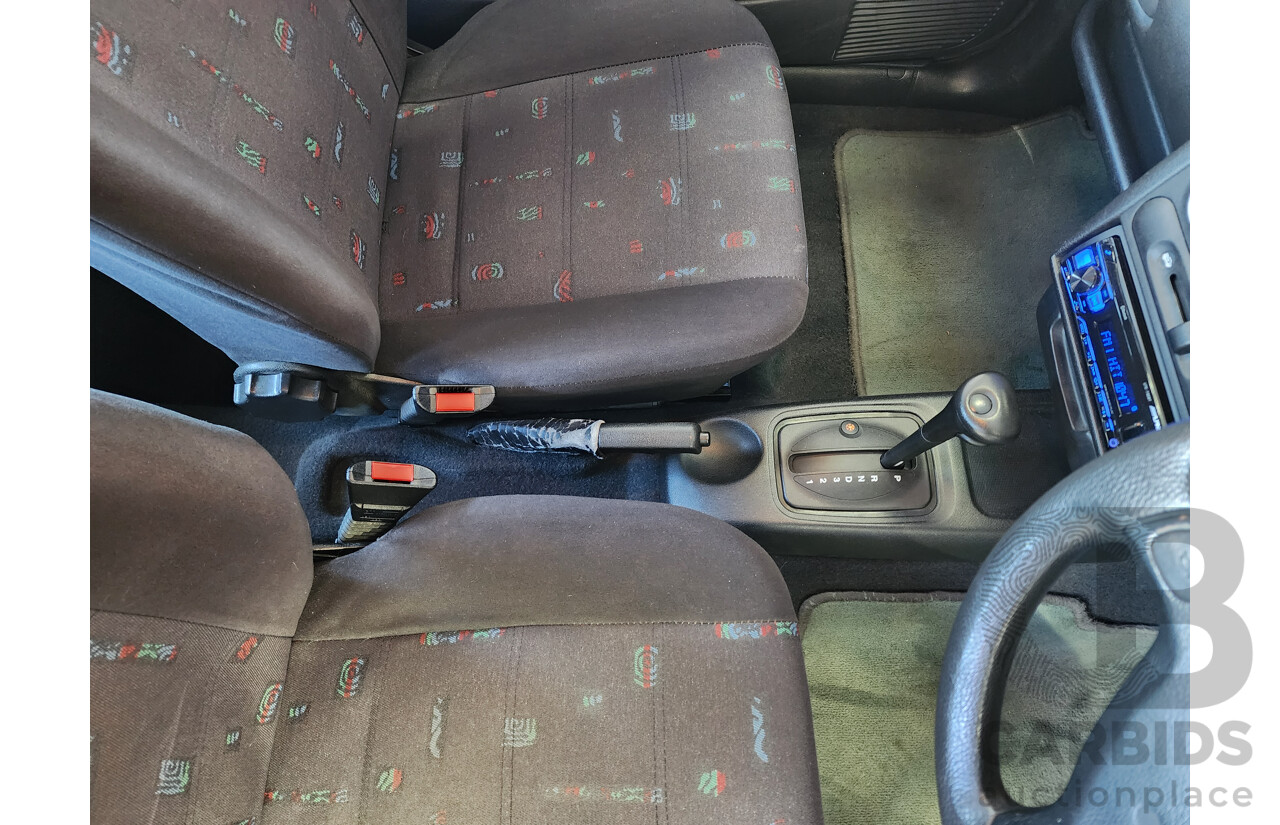 09/1999 Holden Barina Olympic Edition SB 5d Hatchback Blue 1.4L