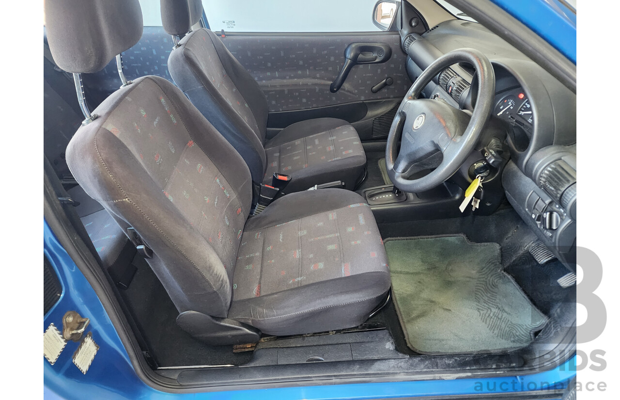 09/1999 Holden Barina Olympic Edition SB 5d Hatchback Blue 1.4L