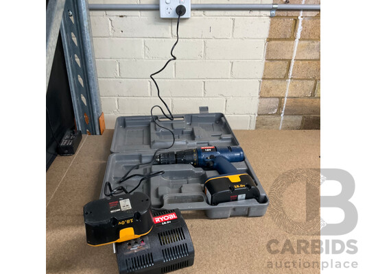 RYOBI 18V Cordless Drill