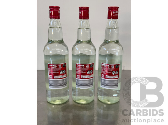 TAMOVA Vodka 700ML - LOT of 3