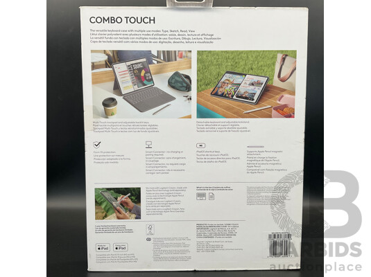 Logitech Combo Touch Detachable Keyboard Case for IPad Air 13-inch (M2/M3)