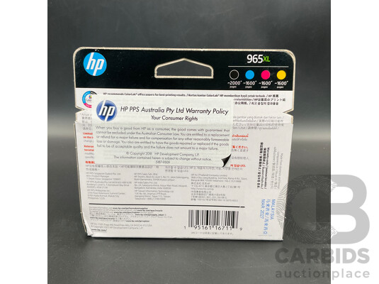 HP (965XL) High Yield 4-Pack Ink Cartridges