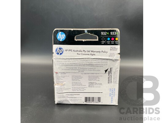 HP ( 932XL , 933XL ) 4-Pack Ink Cartridges Combo Set