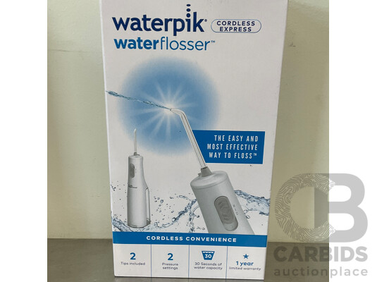 WARERPIK Cordless Express Water Flosser - LOT OF 2