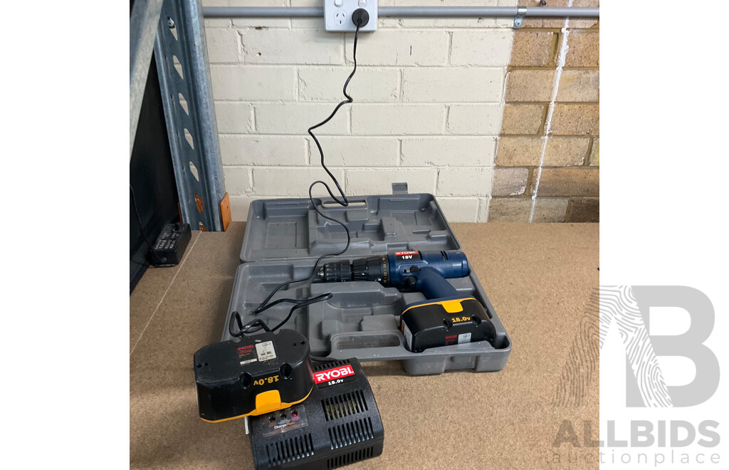 RYOBI 18V Cordless Drill