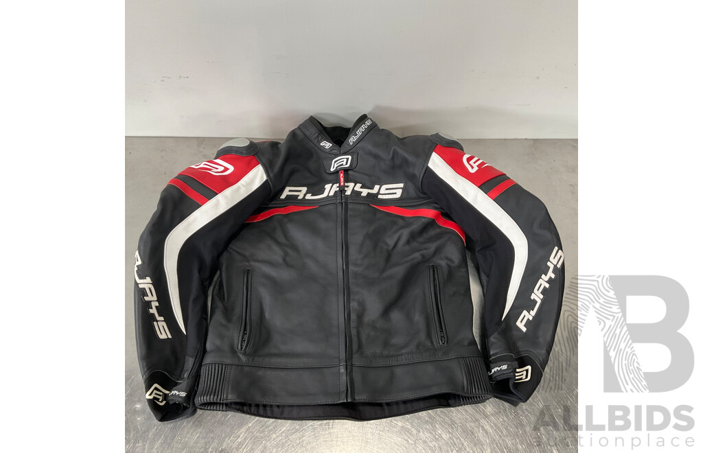 RJAYS Samurai 3 Leather Motorcycle Jacket