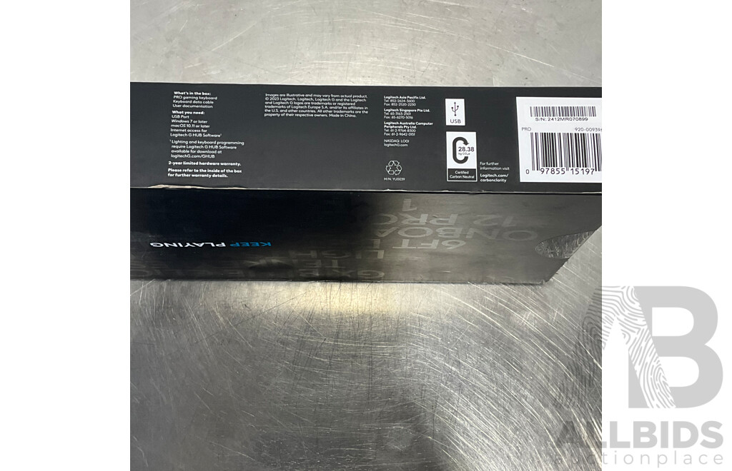 LOGITECH G PRO Mechanical Gaming Keyboard (920-009394)