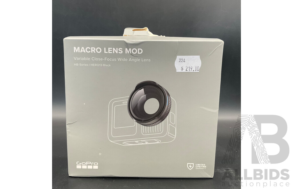 GO PRO Macro Lens Mod for HERO13