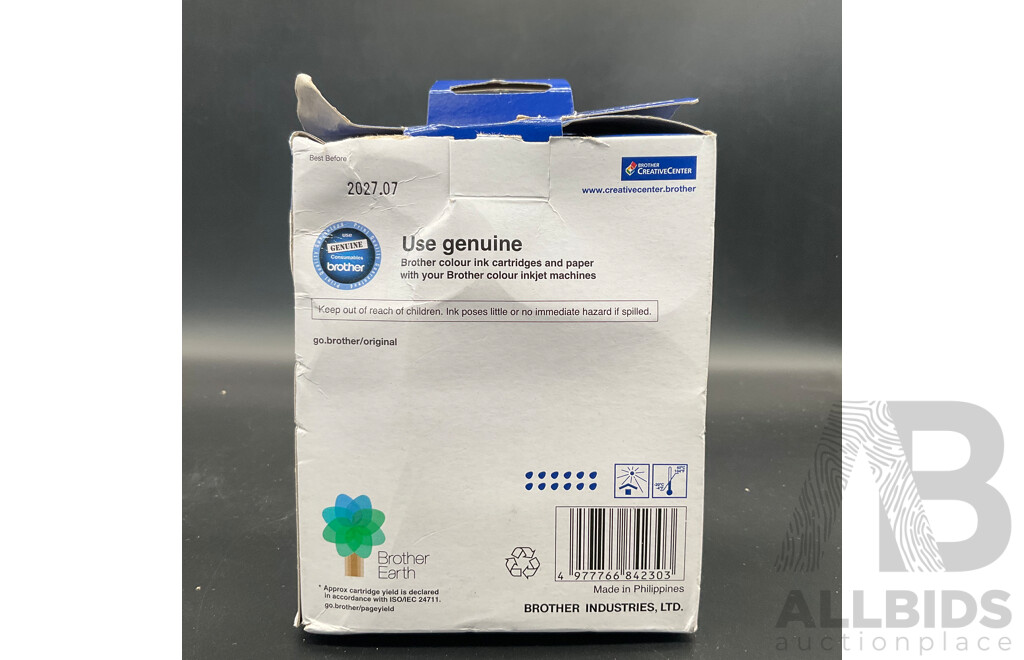 BROTHER ( LC536XL) 4-Pack Lot of 2