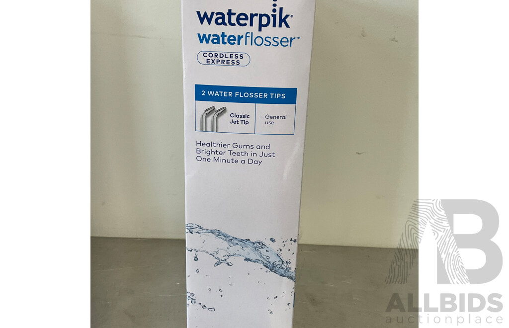 WARERPIK Cordless Express Water Flosser - LOT OF 2