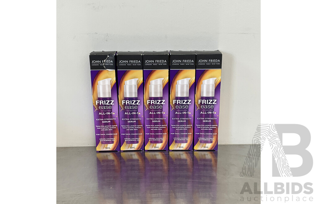 John Freida FRIZZ - LOT of 5