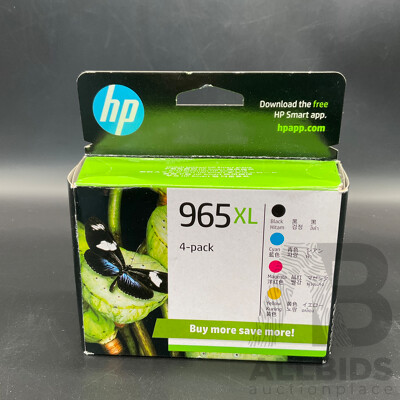 HP (965XL) High Yield 4-Pack Ink Cartridges