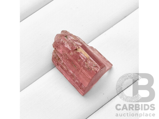 7.85ct Uncut Pink Tourmaline