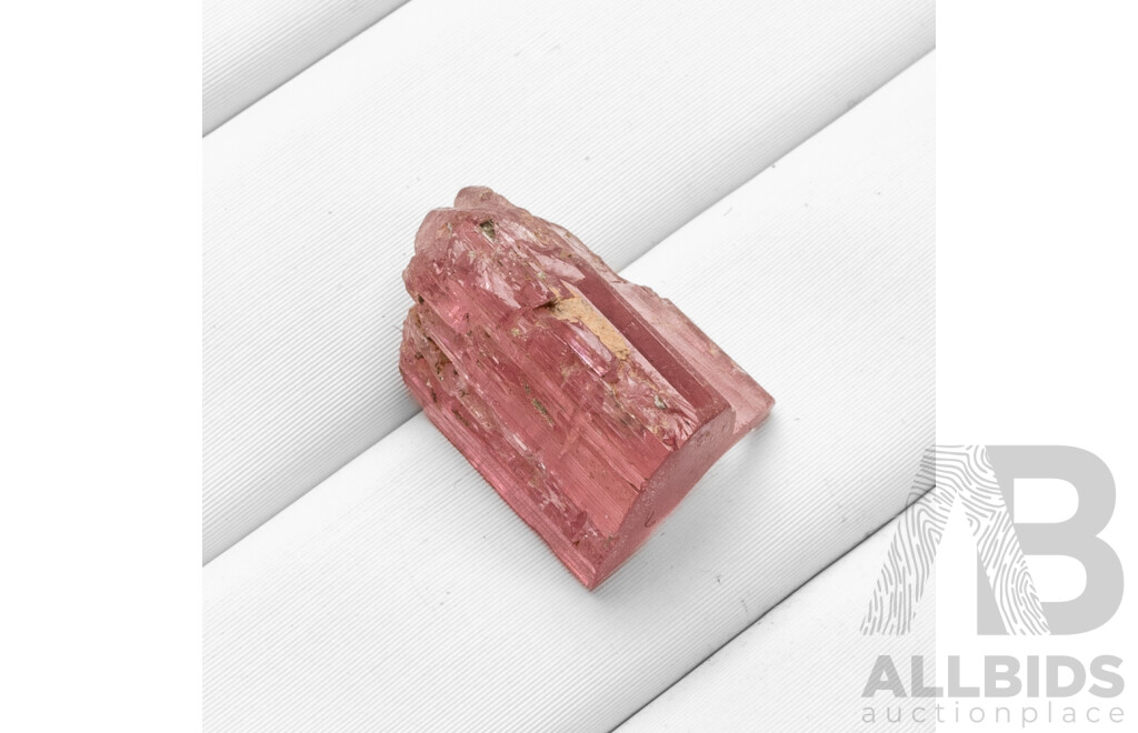 7.85ct Uncut Pink Tourmaline
