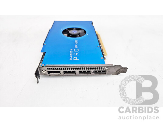 AMD Radeon Pro WX 5100 8GB GDDR5 Graphics Card - Lot of Two