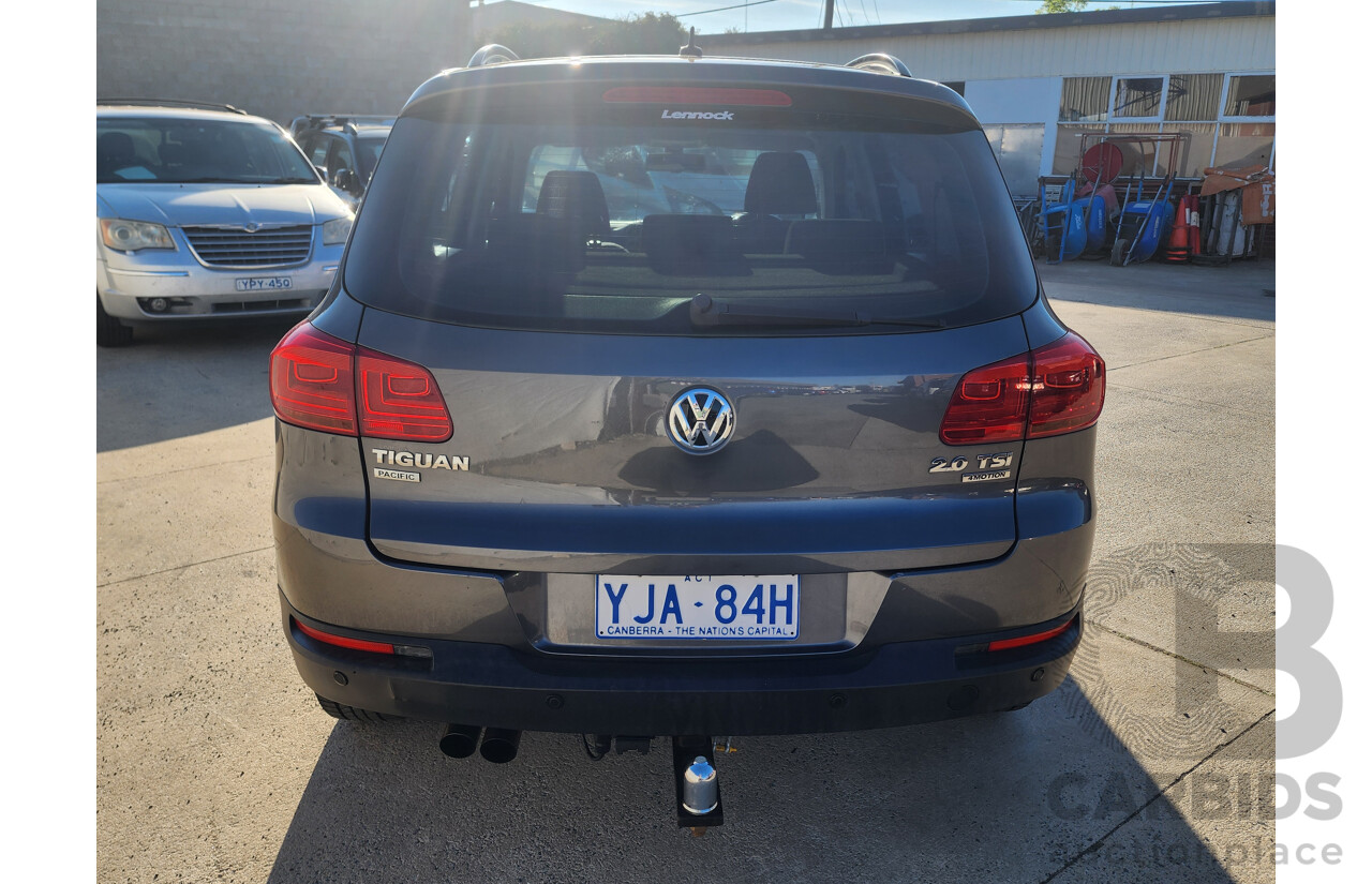 06/2012 Volkswagen Tiguan 132 TSI Pacific 5NC MY12 4d Wagon Grey 2.0L