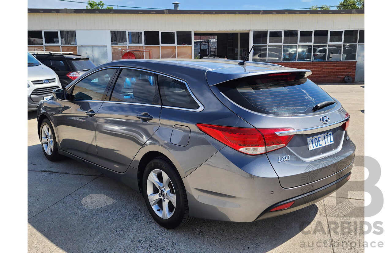 07/2014 Hyundai i40 Active VF 2 4d Wagon Grey 2.0L