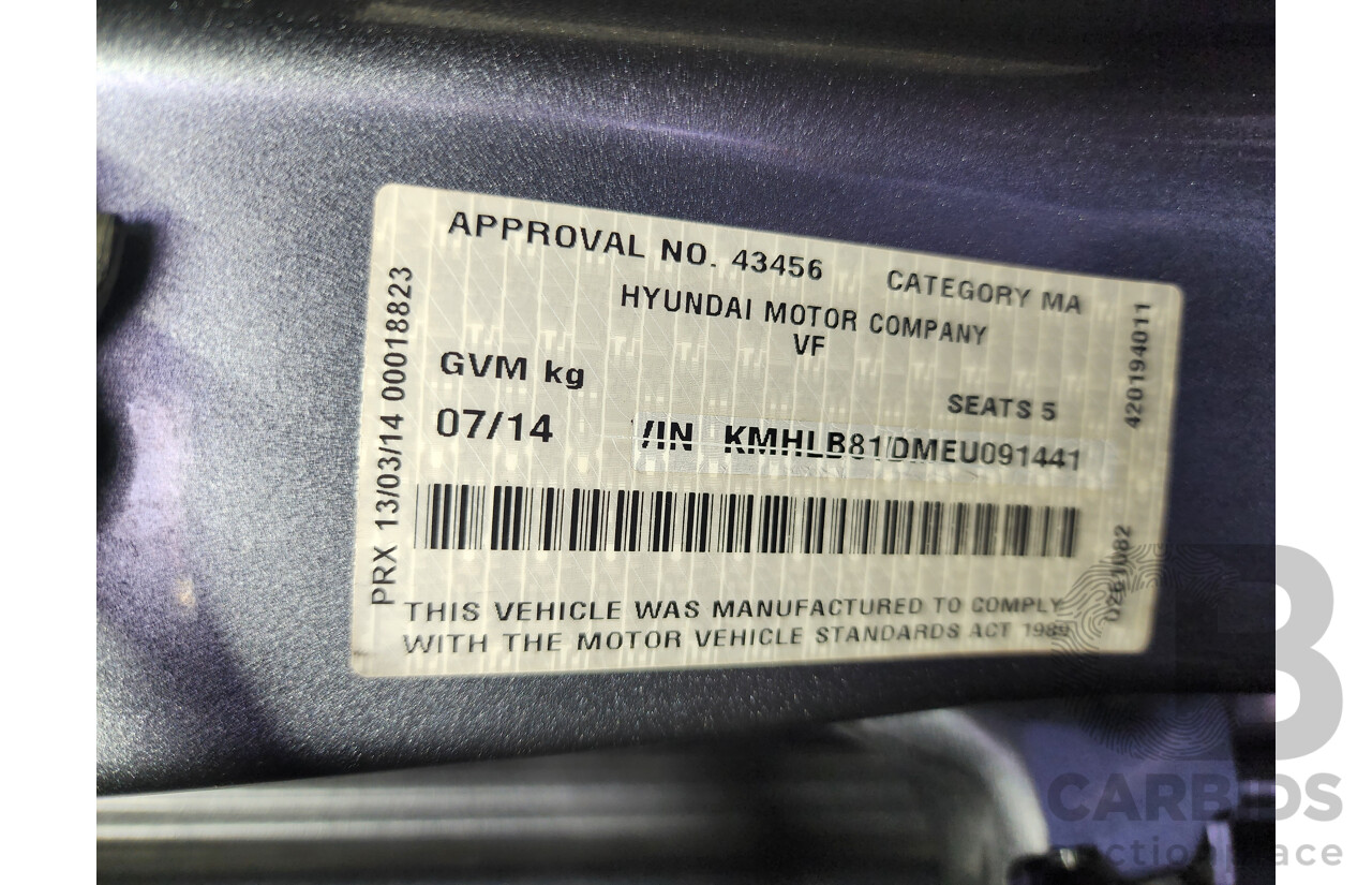 07/2014 Hyundai i40 Active VF 2 4d Wagon Grey 2.0L