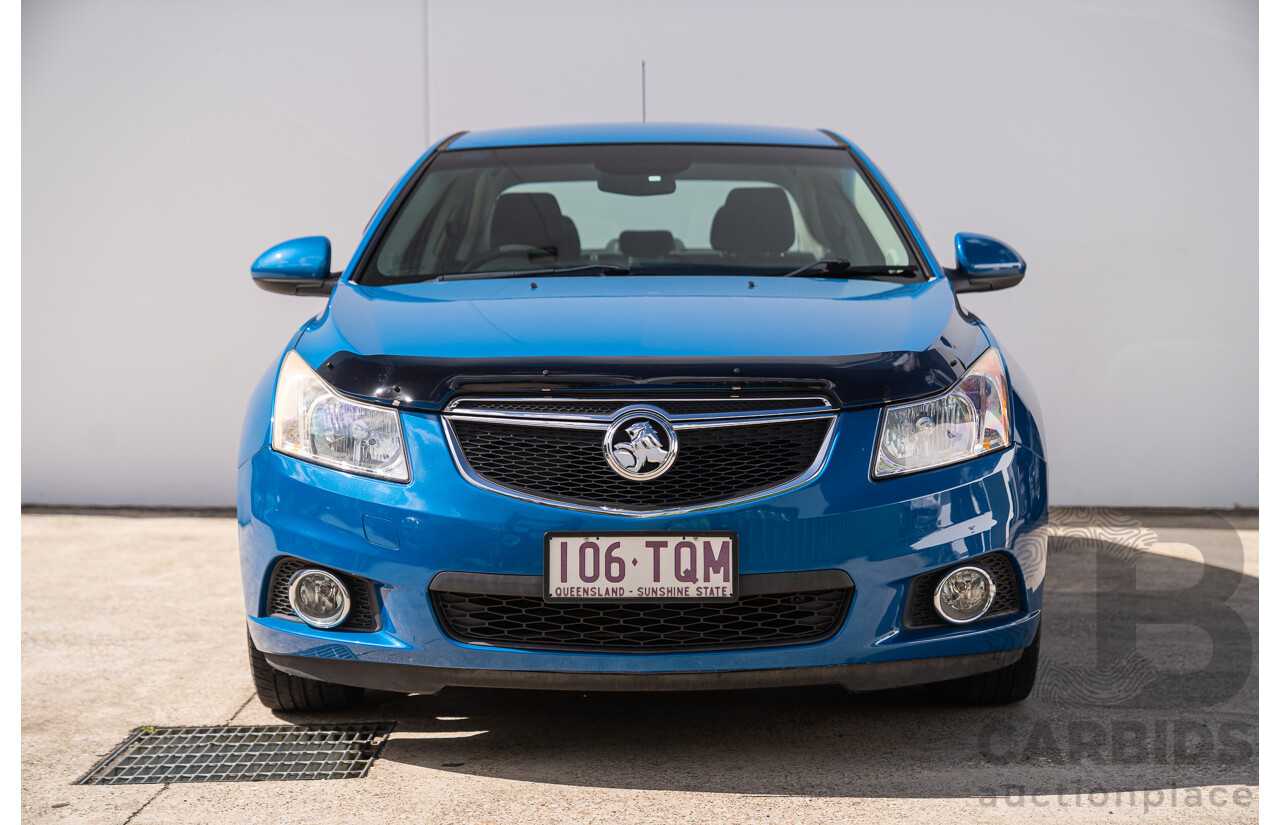 11/2013 Holden Cruze CD Equipe JH Series 2 MY13 4d Sedan Perfect Blue 1.8L