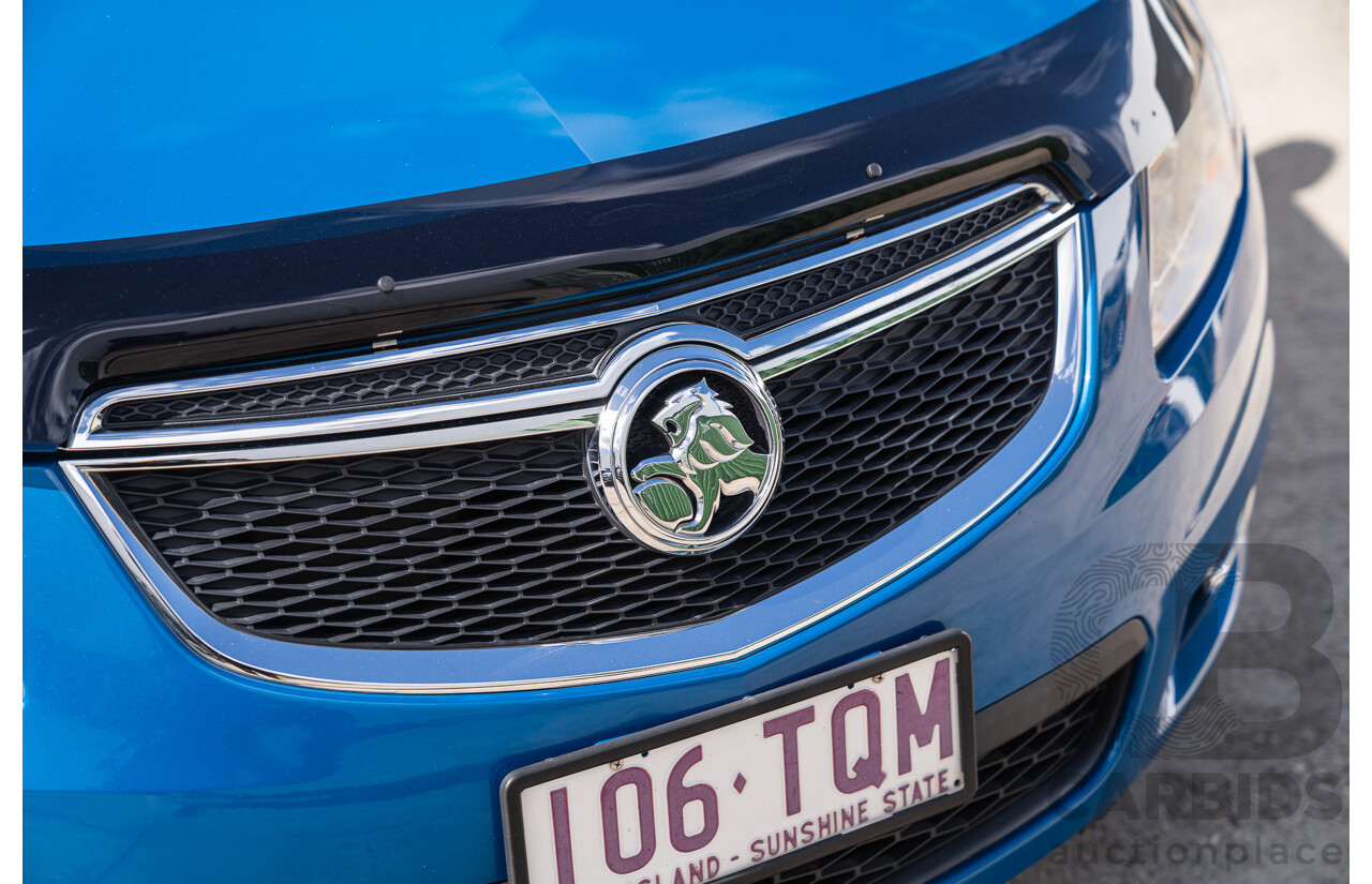 11/2013 Holden Cruze CD Equipe JH Series 2 MY13 4d Sedan Perfect Blue 1.8L