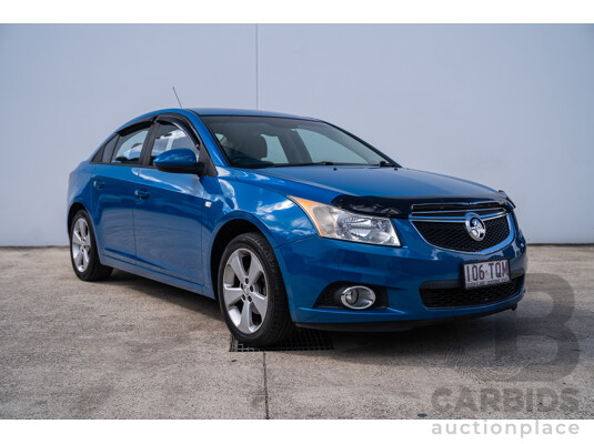 11/2013 Holden Cruze CD Equipe JH Series 2 MY13 4d Sedan Perfect Blue 1.8L