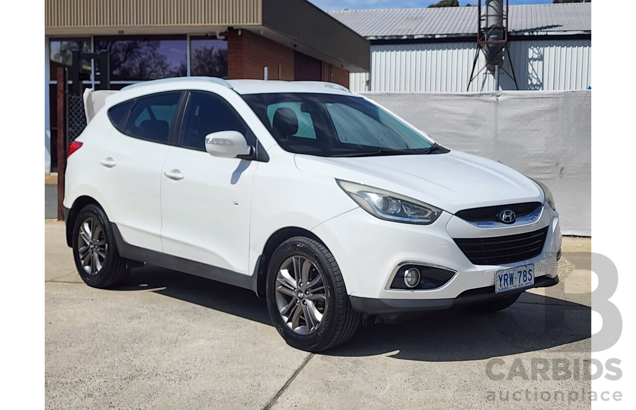 06/2014 Hyundai Ix35 Trophy (fwd) LM SERIES II 4d Wagon White 2.0L