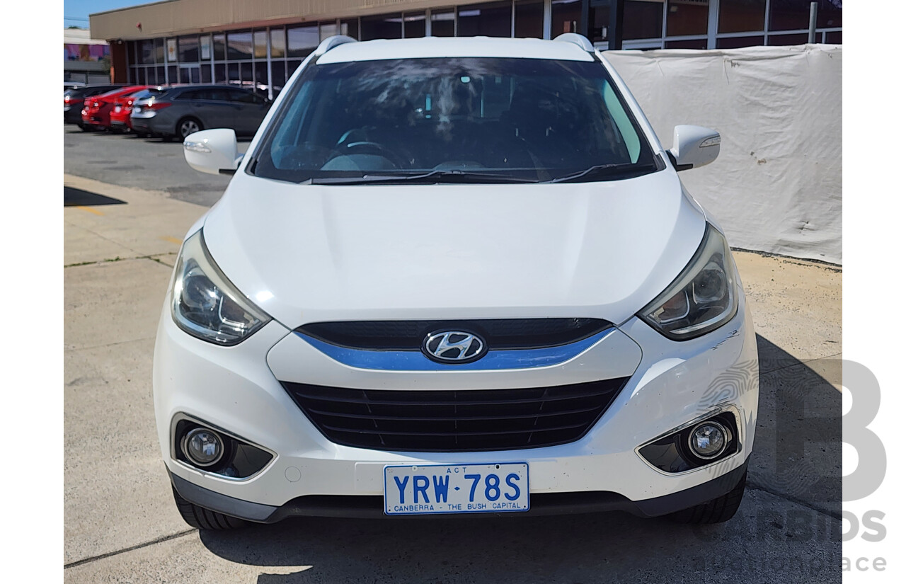 06/2014 Hyundai Ix35 Trophy (fwd) LM SERIES II 4d Wagon White 2.0L