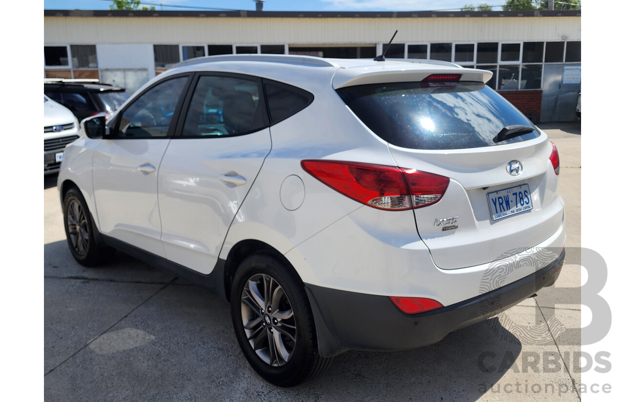 06/2014 Hyundai Ix35 Trophy (fwd) LM SERIES II 4d Wagon White 2.0L