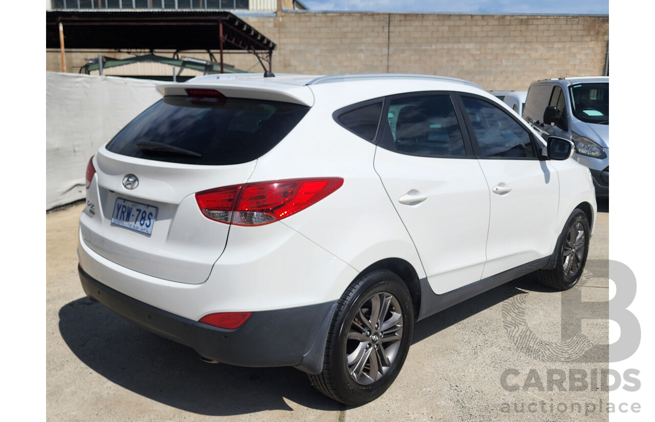 06/2014 Hyundai Ix35 Trophy (fwd) LM SERIES II 4d Wagon White 2.0L