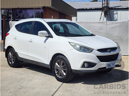 06/2014 Hyundai Ix35 Trophy (fwd) LM SERIES II 4d Wagon White 2.0L