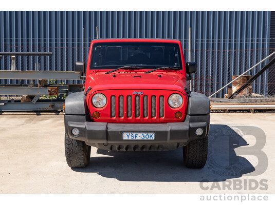 05/2011 Jeep Wrangler Sport 70TH Anniversary JK MY11 2d Hardtop/Softtop Red 3.8L