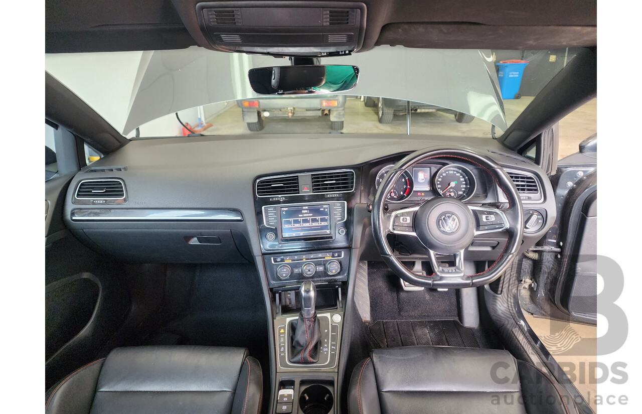 12/2016 Volkswagen Golf GTi AU MY17 5d Hatchback Grey 2.0L