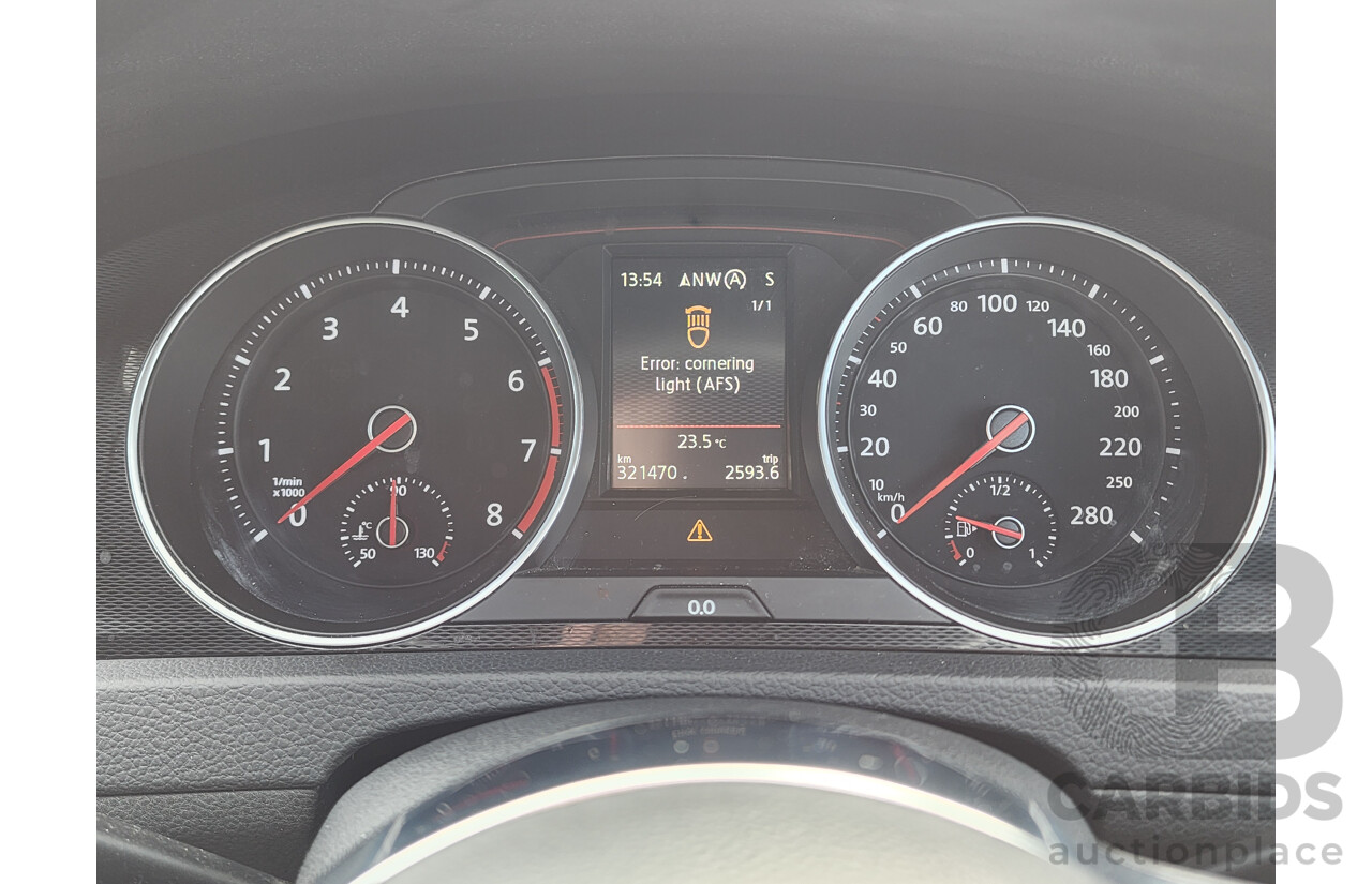 12/2016 Volkswagen Golf GTi AU MY17 5d Hatchback Grey 2.0L