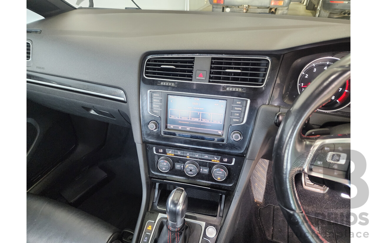 12/2016 Volkswagen Golf GTi AU MY17 5d Hatchback Grey 2.0L