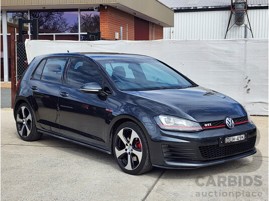 12/2016 Volkswagen Golf GTi AU MY17 5d Hatchback Grey 2.0L