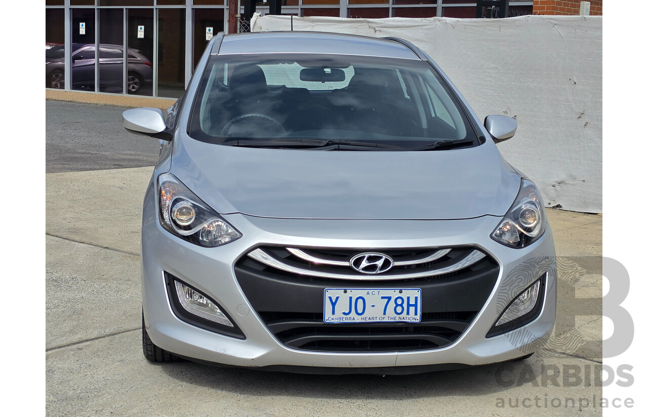 01/2014 Hyundai I30 Tourer Active 1.6 CRDi GD 4D Wagon Silver Turbo Diesel 1.6L