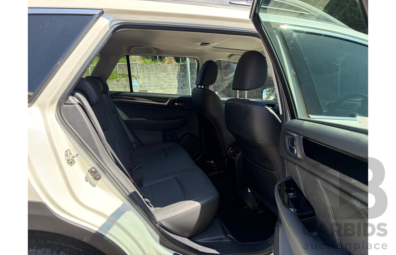 03/2018 Subaru Outback Premium (AWD) MY17 4d Turbo Diesel Wagon White 2.0L