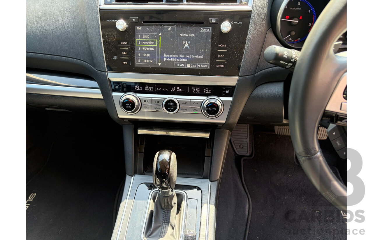03/2018 Subaru Outback Premium (AWD) MY17 4d Turbo Diesel Wagon White 2.0L