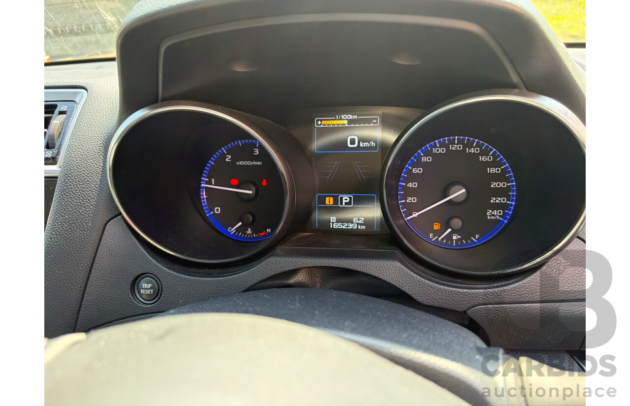 03/2018 Subaru Outback Premium (AWD) MY17 4d Turbo Diesel Wagon White 2.0L