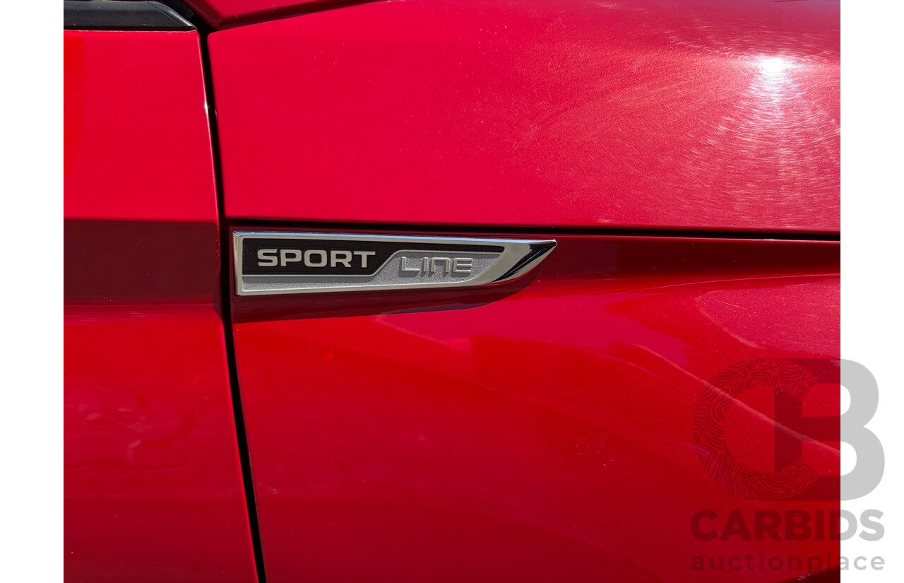 05/2019 Skoda Kodiaq 132TSI Sportline (4x4) NS MY19 4d Wagon Red 2.0L