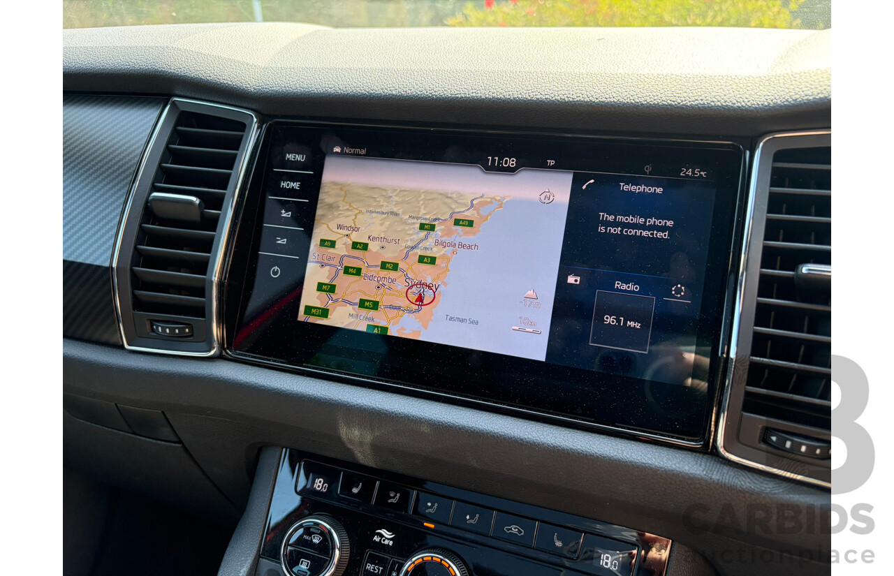 05/2019 Skoda Kodiaq 132TSI Sportline (4x4) NS MY19 4d Wagon Red 2.0L