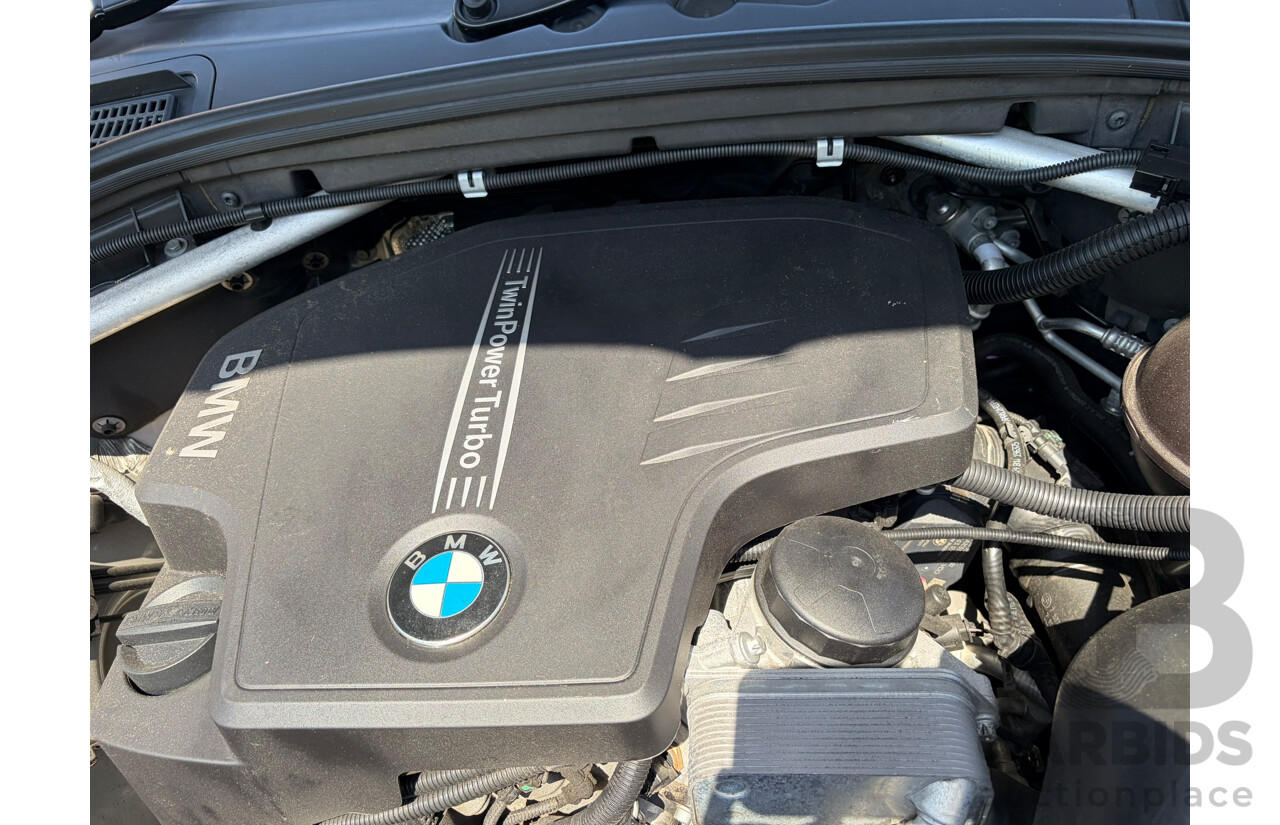 06/2012 BMW X3 xDRIVE 20i (4WD) F25 4d Wagon Titan Silver 2.0L