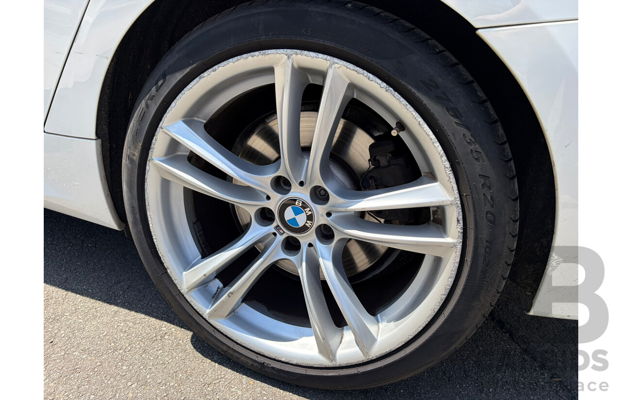 04/2016 BMW 5 20d GT Luxury Line (RWD) F07 MY15 4d Coupe Alpine White 2.0L