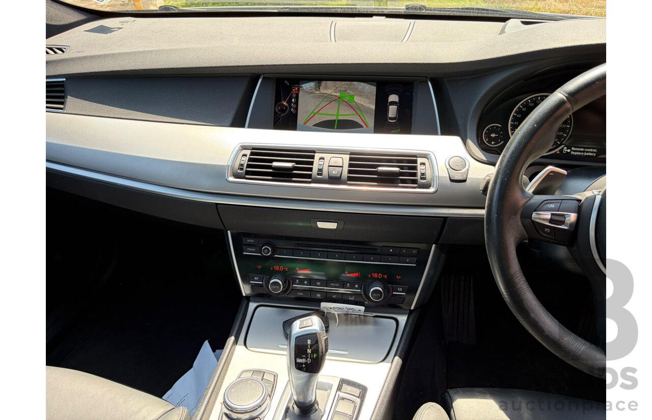04/2016 BMW 5 20d GT Luxury Line (RWD) F07 MY15 4d Coupe Alpine White 2.0L