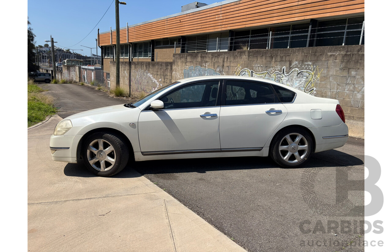 03/2009 Nissan Maxima ST-L J31 MY06 4d Sedan White 3.5L